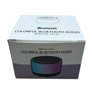 Portable Colorful Bluetooth Audio Speaker